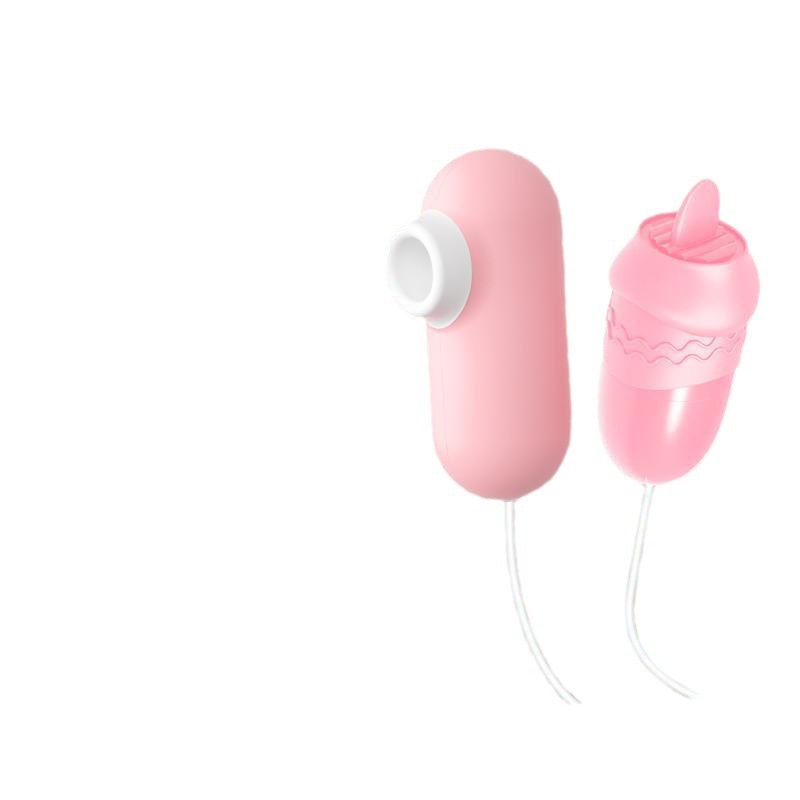 Lai Le Flirting USB Direct Plug Multi-Frequency Vibration Female Massager in Cherry Blossom Pink - Image 5