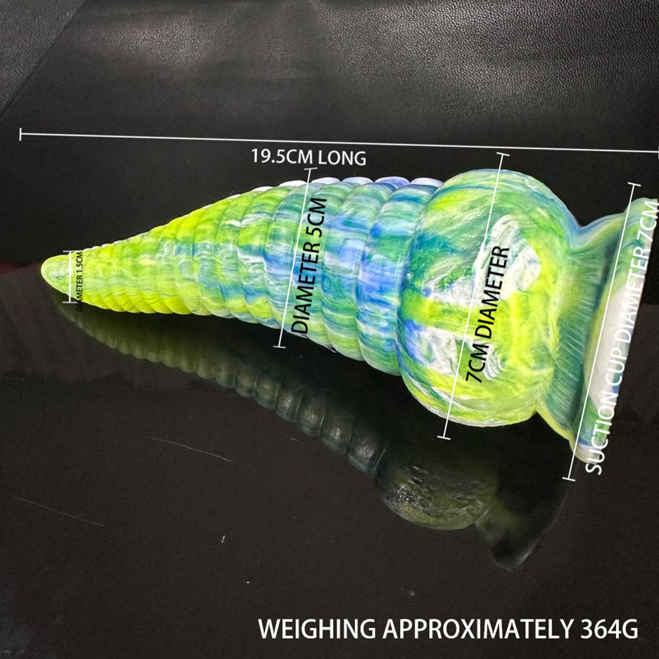 Colorful Octopus Tentacle Silicone Anal Plug, Special-Shaped Adult Toy - Image 3
