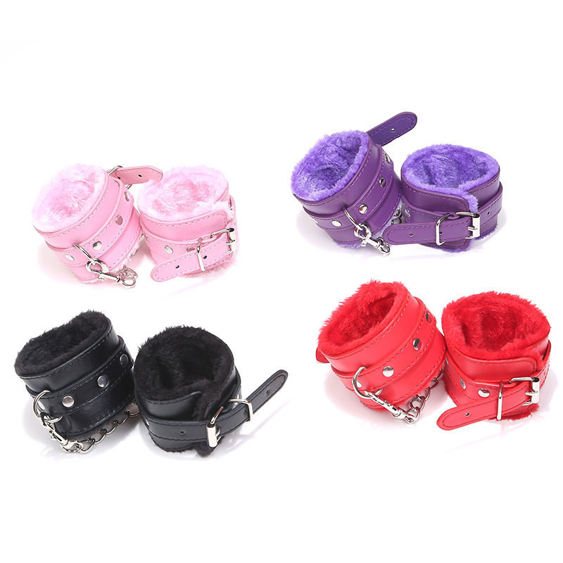 Adult Bondage Kit with Hand and Foot Cuffs, Neck Cuff, Eye Mask and Nipple Clamps - Image 3