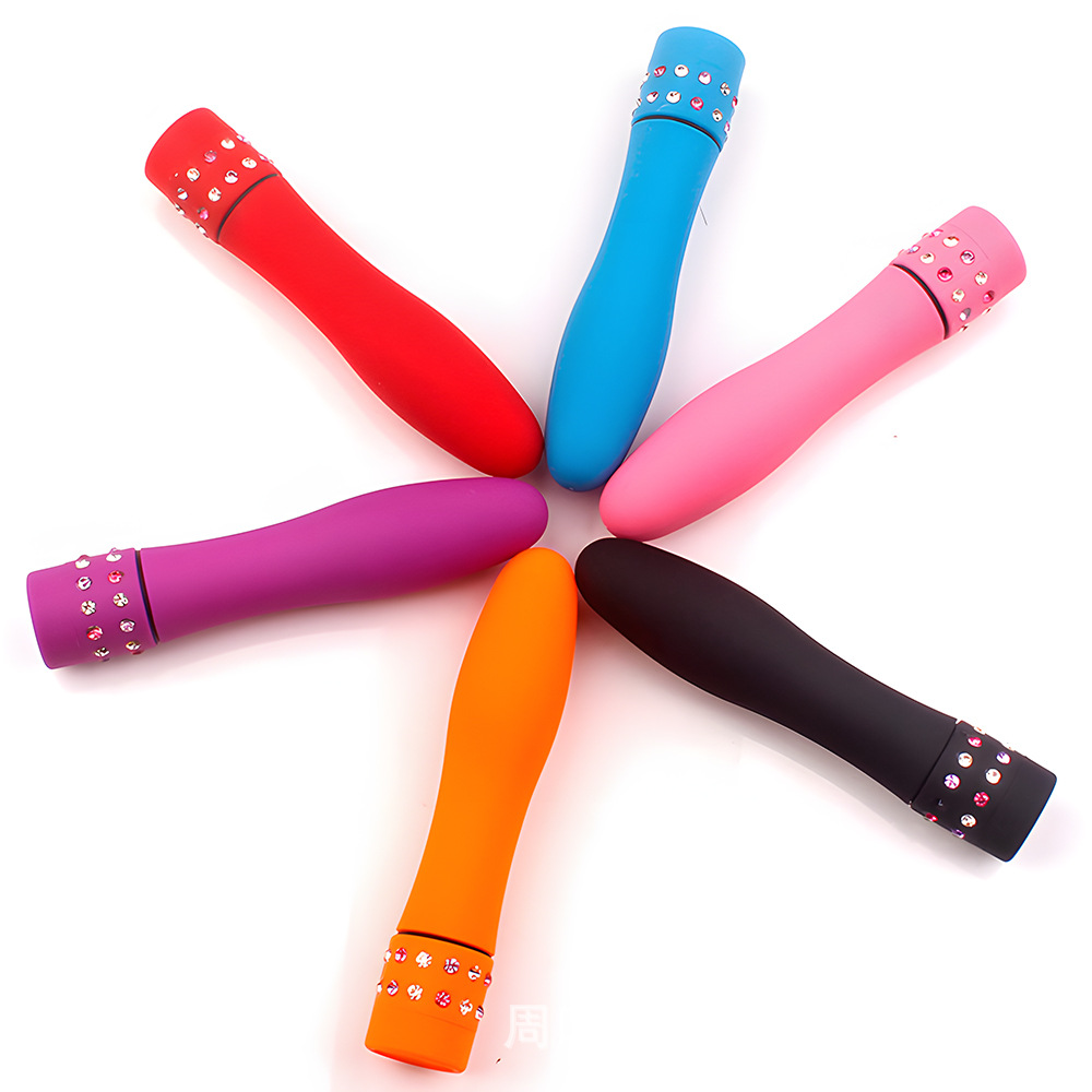 Small King Kong Vibrating Massage Stick ABS Blue Compact Adult Massager - Image 2