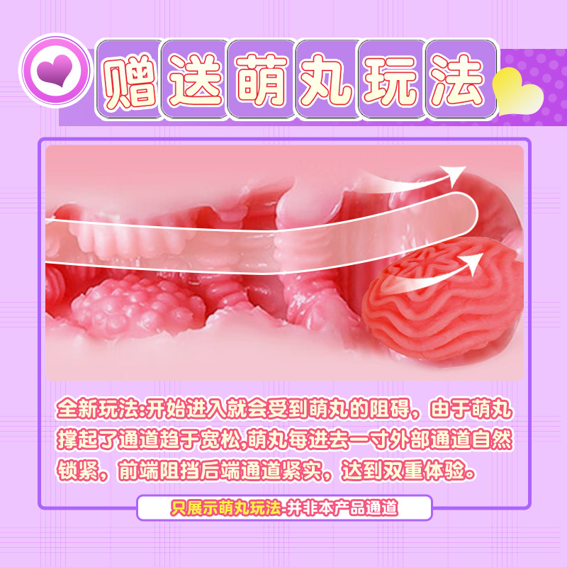 Jiuai Realistic Vagina Buttocks Masturbator Insertable TPE Half-Body Model Non-Inflatable - Image 2