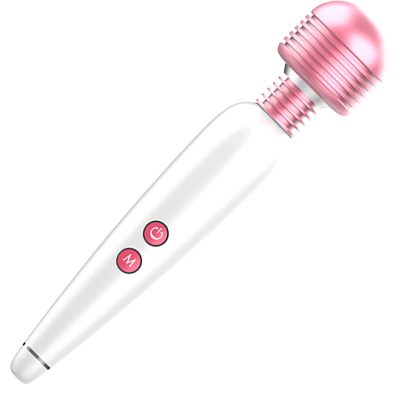 Jiuai Strong Vibration Massage AV Stick for Women, ABS Adult Pleasure Toy, White or Pink - Image 5