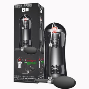 Intelligent Induction Heating Male Masturbator Cup with Dual Channels and 10-Frequency Vibration