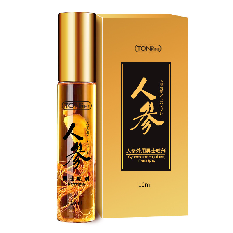 TONOHIME Ginseng Delay Spray for Men 10ml External Use Long-Lasting Formula - Image 5