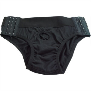 Wearable Leather Pull-Up Pants for Adults