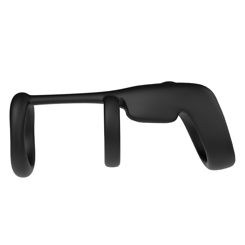 Remote Control Vibrating Double Ring Penis Massager with Locking Fit for Delayed Ejaculation - Image 4