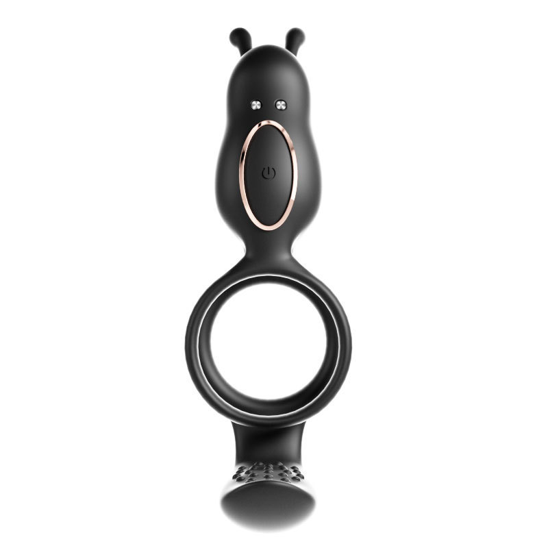 App-Controlled Vibrating Cock Ring, Dual-Motor Silicone Delay Ring for Men - Image 5