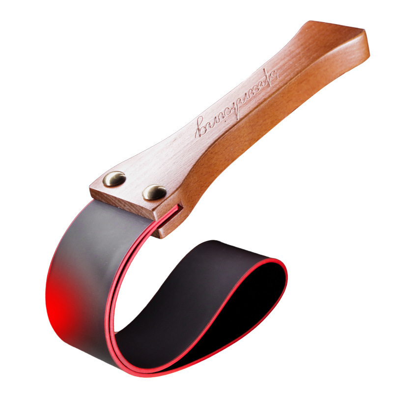 Adult Bondage & Sensory Kit with Leather Flogger, Hand Clamps and Anal Plug - Image 5