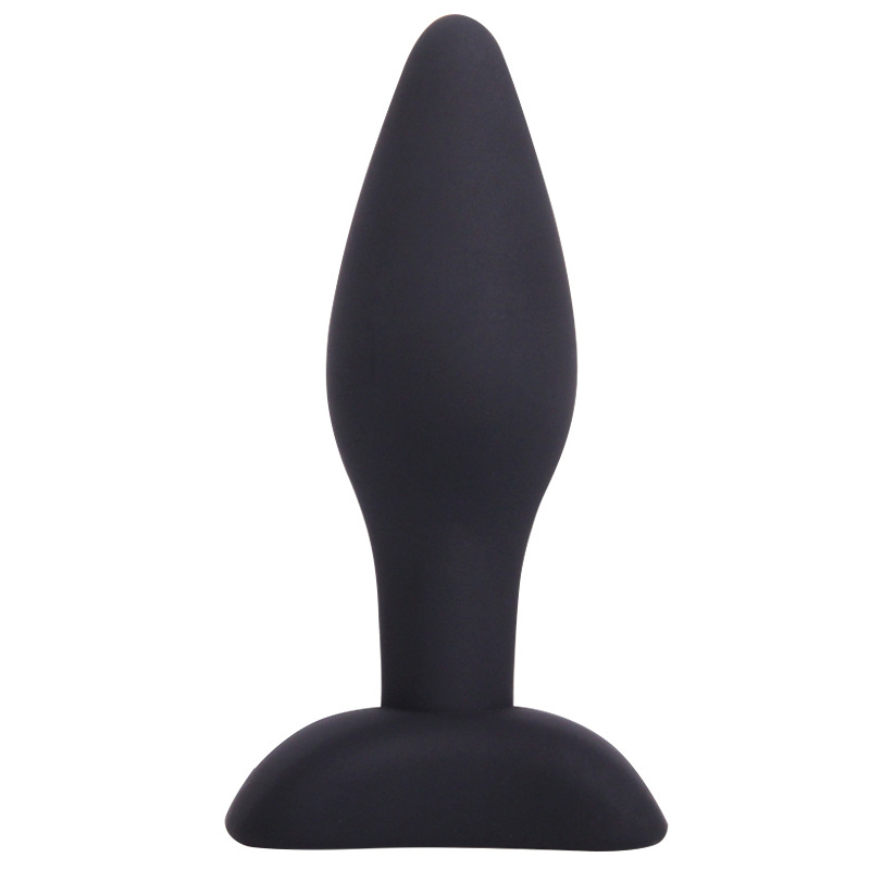Silicone Anal Plug with Tail, Adult Anal Training Toy, Rose Red - Image 3