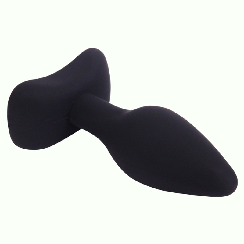 Silicone Anal Plug with Tail, Adult Anal Training Toy, Rose Red - Image 4