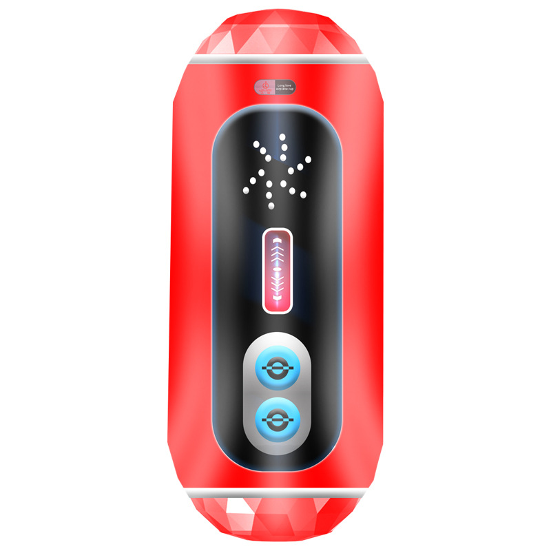 Jiuai Portable Dual-Head Male Masturbation Device, Manual TPE Adult Toy - Image 5