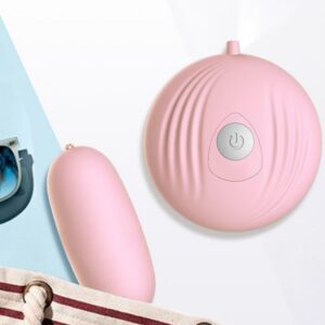 Small Shell Vibrating Egg with Variable Frequency, Pink TPE Mini Teaser with Battery