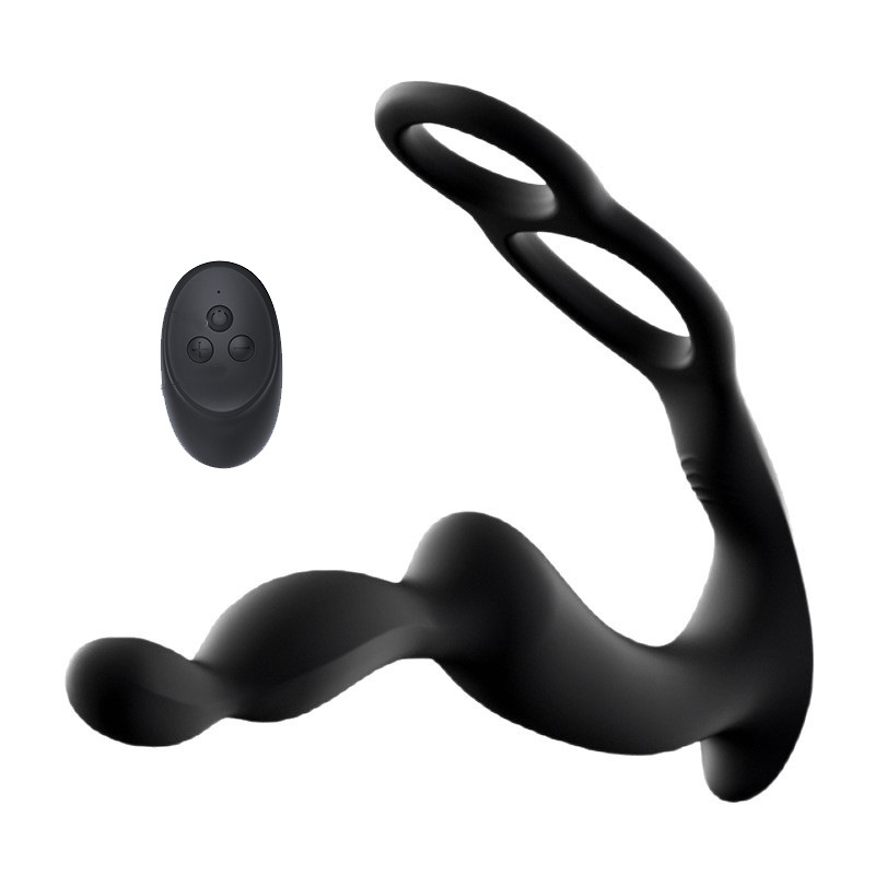 Remote-Control Vibrating Prostate Massager, Silicone Rechargeable Wearable Anal Plug - Image 5