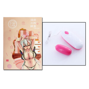 10-Frequency Jumping Egg Vibrator, FM Multi-Mode Massage, Rose Red ABS