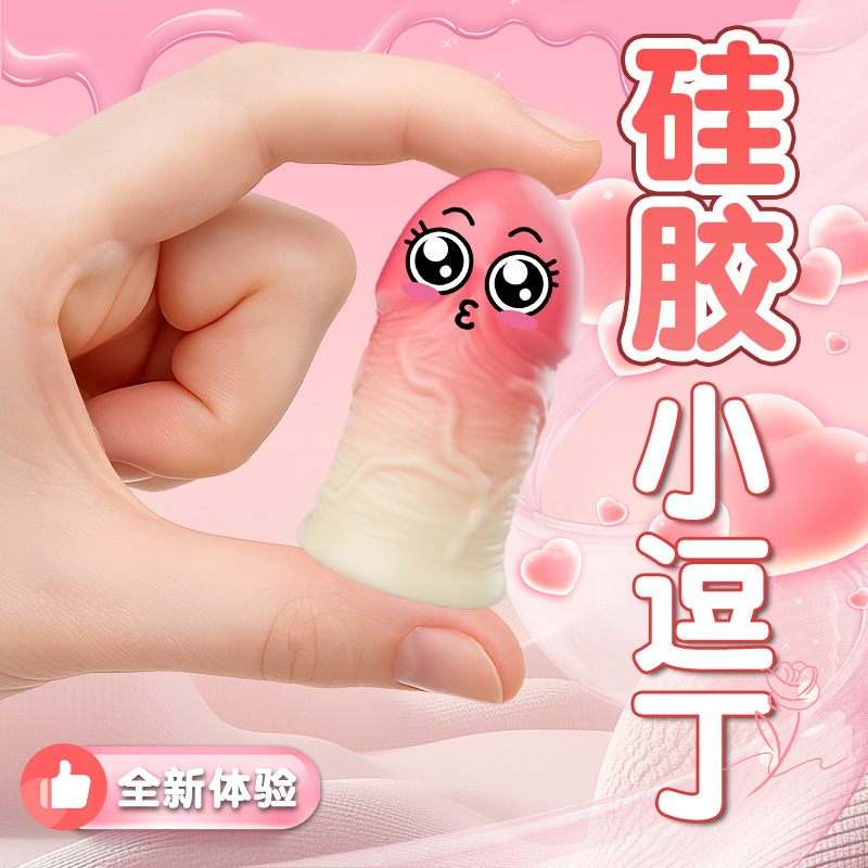 Realistic Liquid Silicone Dildo, Soft Flesh-Feel Adult Toy, Pink, Large - Image 2