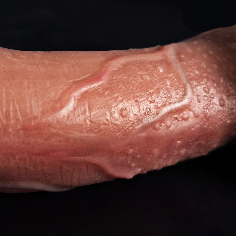 Jiuai Lulu Liquid Silicone Realistic Dildo in Flesh Tone for Adult Women - Image 4