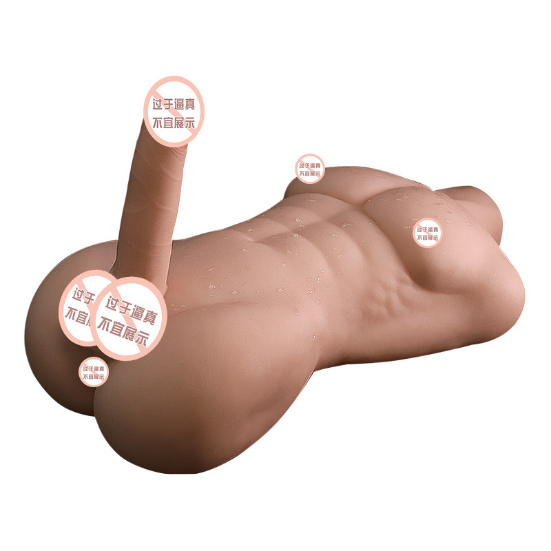Muscular Male TPE Adult Doll with Manual Control, Skin Tone - Image 5