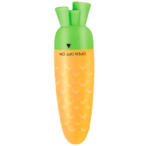 Wireless Remote Egg Vibrator Mini AV Stick, Cartoon Design, Yellow-Green