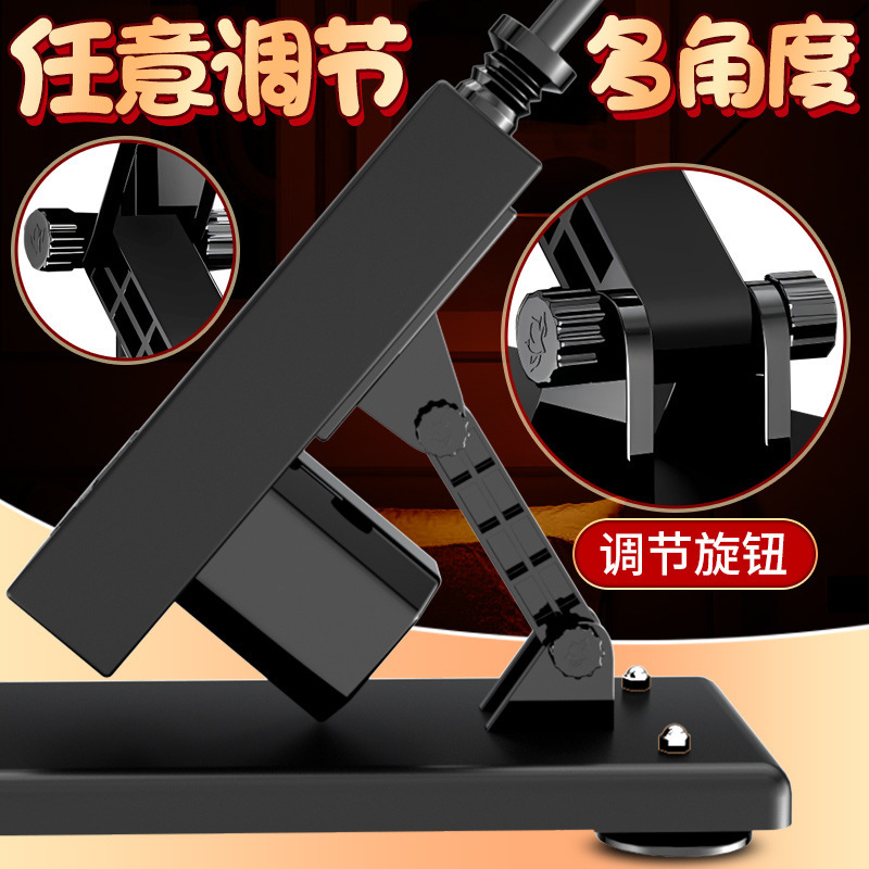 Fully Automatic Telescopic Machine with TPE Simulated Dildo, Black - Image 3
