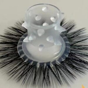 Textured Silicone Sleeve with Beads, 2.2 cm Inner Diameter, Wolf-Tooth Cover Design