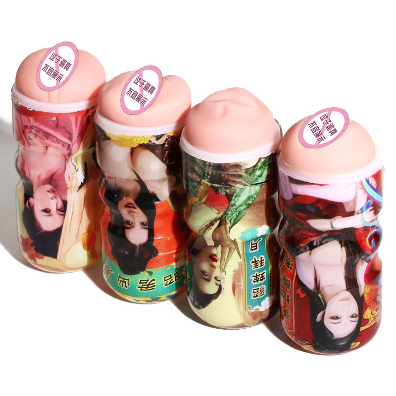 Manual Airplane Cup Male Masturbator with TPE Sleeve and ABS Shell - Image 5