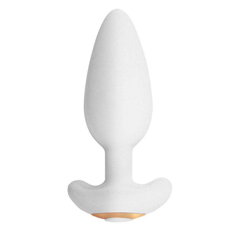 Electric Silicone Anal Plug Adult Toy, Black Large, Unisex - Image 5