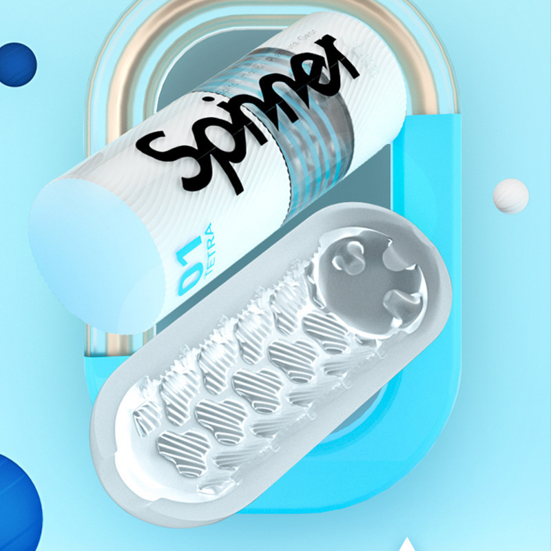 TENGA SPN Spiral Suction Manual Masturbator Aircraft Cup for Adult Male Use - Image 2