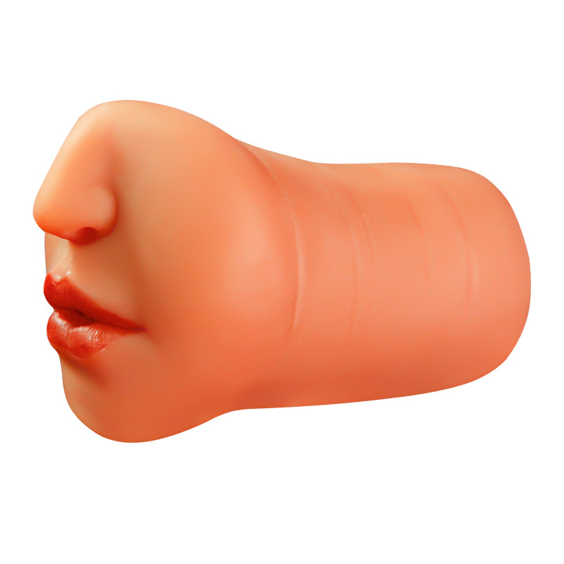 Jiuai Pouting Mouth Male Masturbator TPE Manual Stroker with Realistic Oral Mold - Image 5