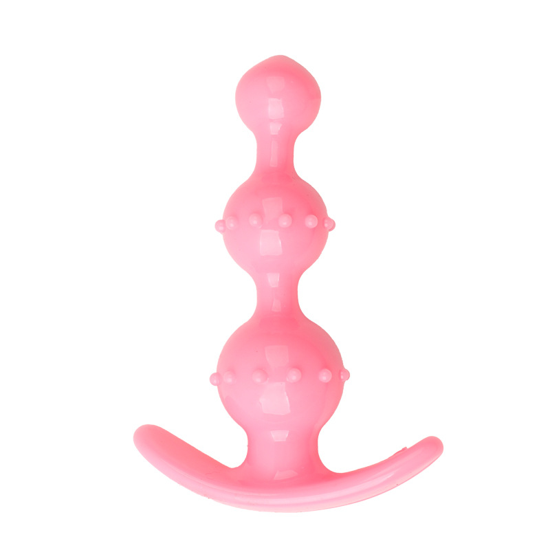 Chrysanthemum Anal Plug, Purple TPE Outdoor-Wear Anal Toy - Image 5