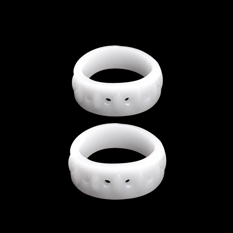 TPE Hollow Locking Ring, Foreskin Restraint Sleeve for Adult Men - Image 4
