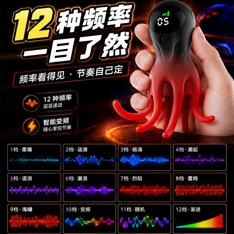 Jiuai Automatic Male Masturbator Cup Silicone Penis Trainer with Button Control - Image 4