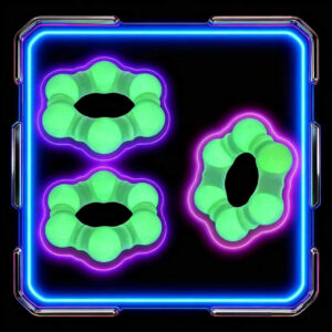 Luminous Liquid Silicone Locking Ring, Manual Delay Cock Ring for Men