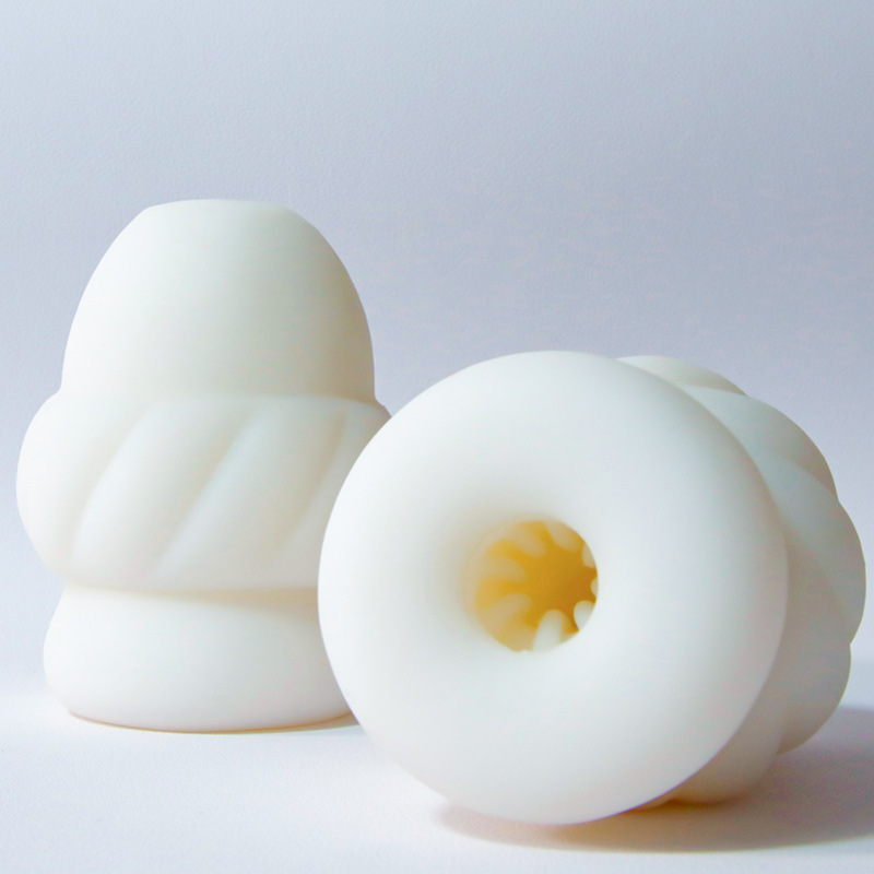 Jiuai Portable Pocket Masturbation Egg Manual Masturbator in TPE Soft Gel - Image 4