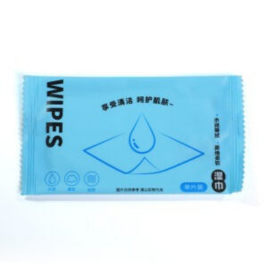 Mystery Single-Piece Cleaning Wipes for Adult Intimate Care, Unisex, White