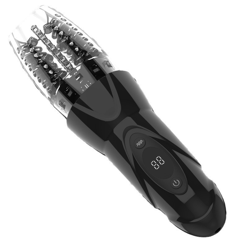 Telescopic Rotating Aircraft Cup, Fully Automatic Powered Male Masturbator, Handheld ABS+TPE Device - Image 5