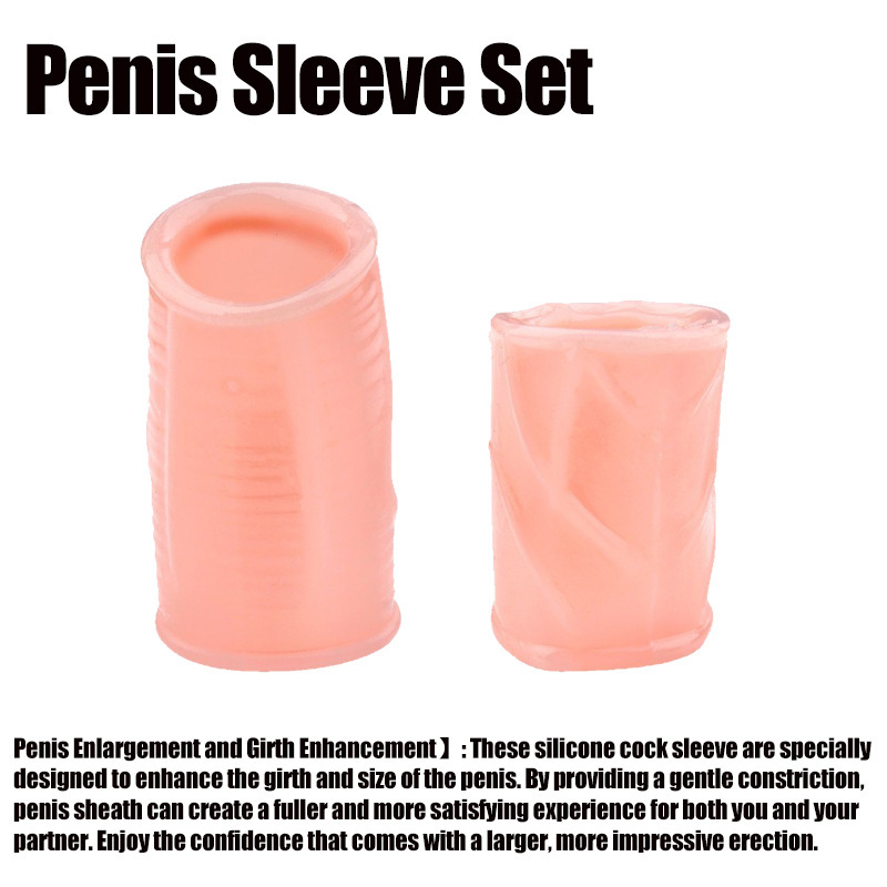 Male Foreskin Relief Ring, Thickened Soft Silicone Delay Ring, Cream White - Image 3