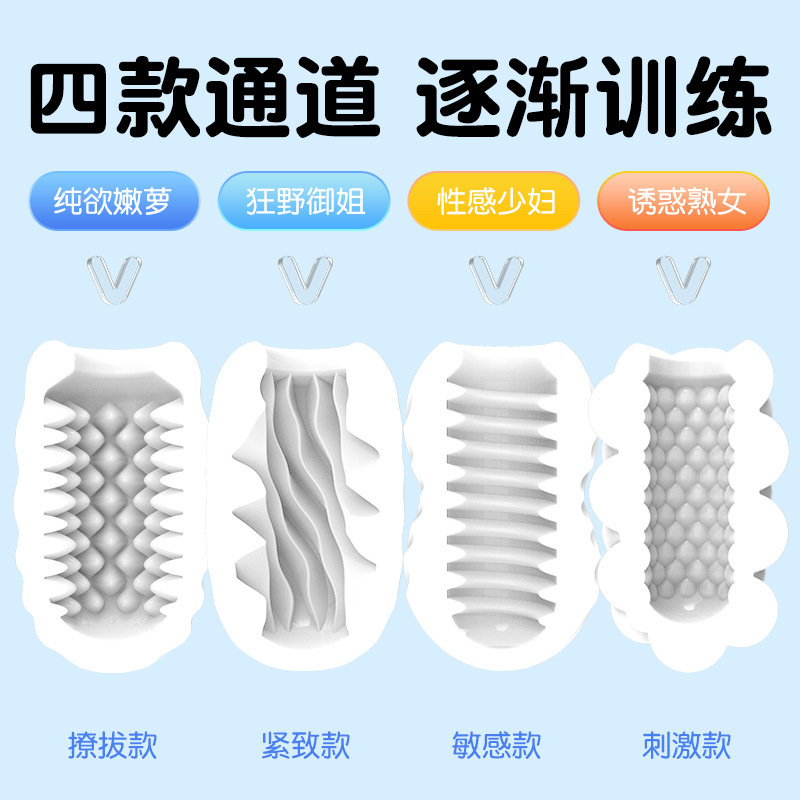 Portable Pocket Capsule Masturbation Egg Manual Male Masturbator - Image 2