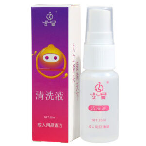 Jiuai 20ml Device Cleaning Liquid for Adult Wellness Devices, Transparent, OEM Supply
