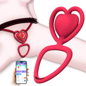 Wearable Vibrating Egg with App Control, Quiet Silicone Couples Toy, White
