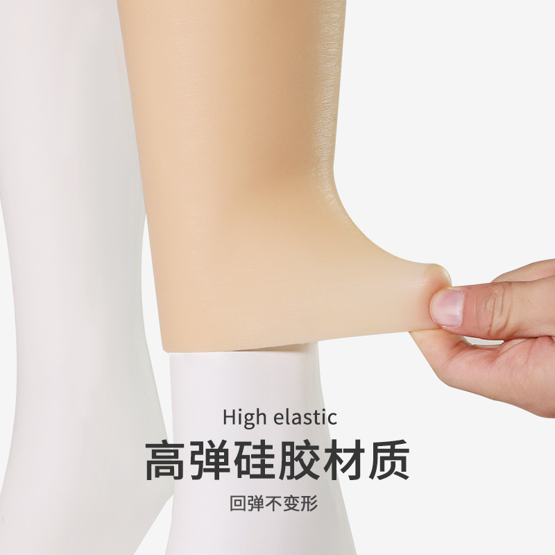 Jiuai High-Elastic Silicone Full-Covering Sleeve for Tattoos, Birthmarks, Scars and Burns, One-Wear Invisible Skin Cover, Adult - Image 3