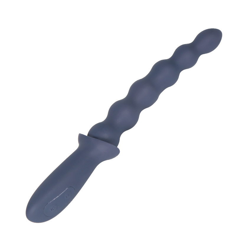 Vibrating Anal Beads with Multi-Frequency Modes, Silicone Beaded Plug, Adult Anal Expander Toy - Image 5