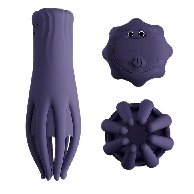 Prostate Massager & Penis Exerciser Cup, Silicone, Button Control, Adult Men - Image 5