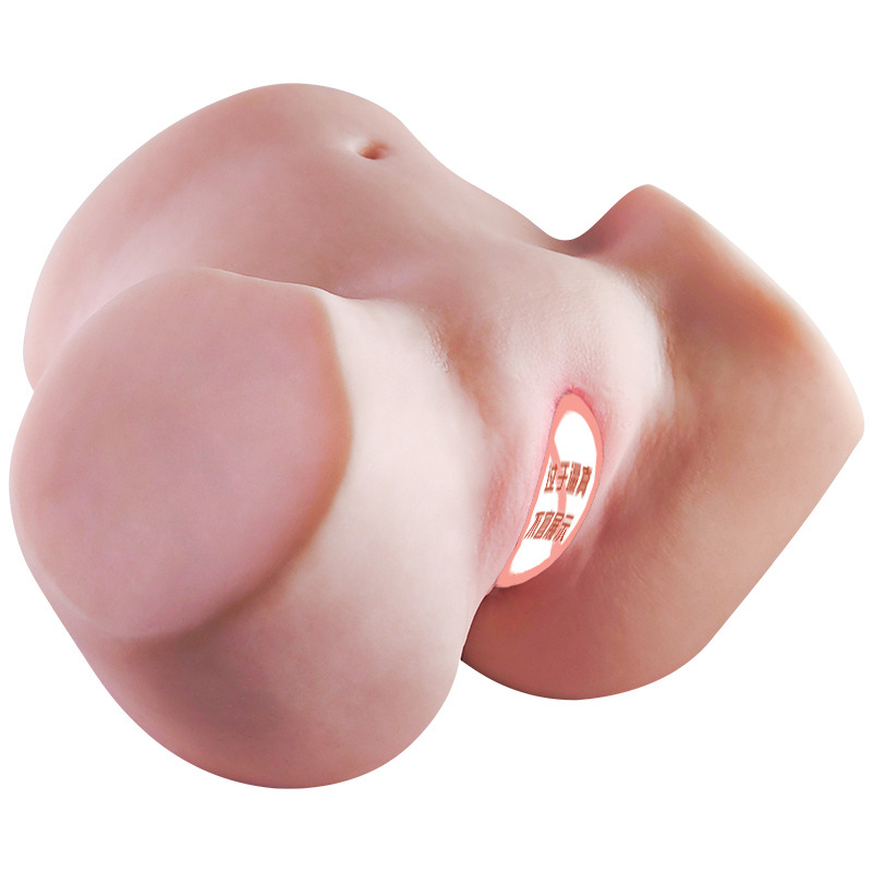 Jiuai App Moldable Masturbation Cup with Vaginal and Anal Textures, TPE Male Adult Device - Image 5