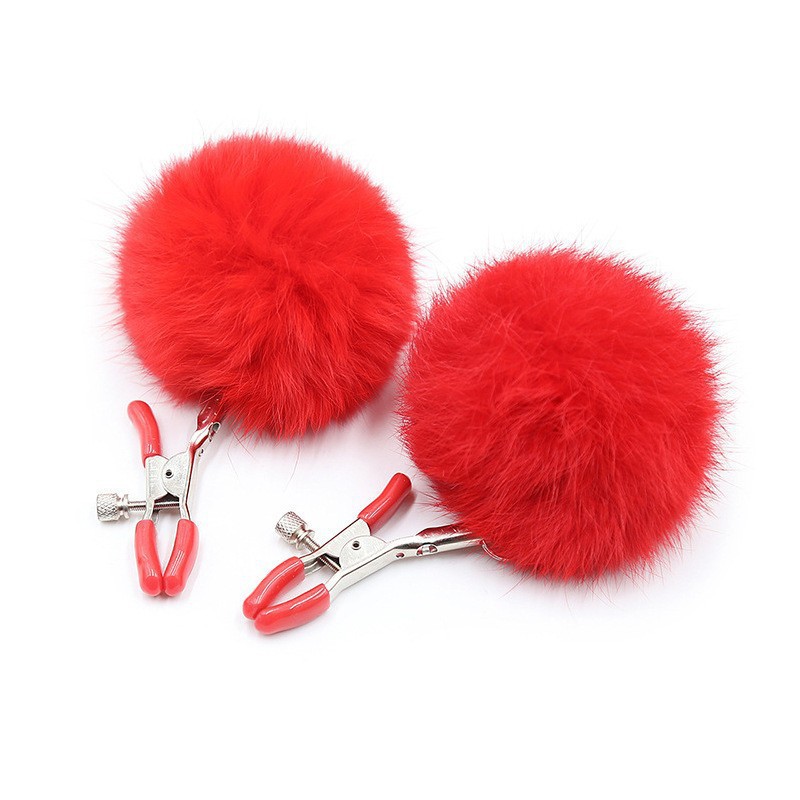 Jiuai Breast Clip with Bell, Metal Bondage Accessory for Couples, Pink - Image 5