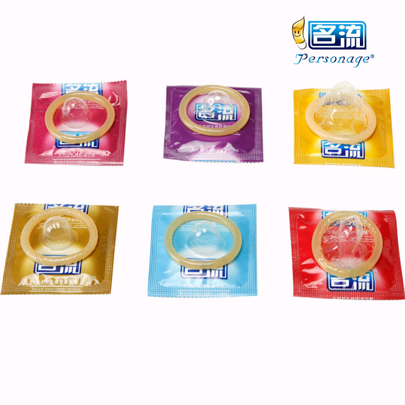 Ultra-Thin Latex Condoms 10-Pack, 52mm Lubricated, Spiral Texture - Image 3