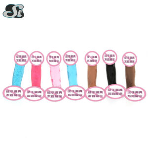 Mini 3-Inch Realistic Male Self-Pleasure Device, TPR, Multi-Color