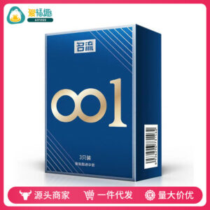 Celebrity 001 Ultra-Thin Polyurethane Condoms for Men, 3-Pack