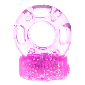 Vibrating Penis Ring for Couples, Rechargeable Electric TPE Ring, Adult Intimacy Toy