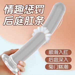 Simulated TPE Anal Plug Dildo, Large Purple Unisex Adult Toy