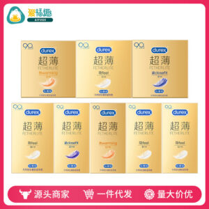 Durex Ultra-Thin Condoms, Tight Fit, Heat-Sensitive, 3 Pieces